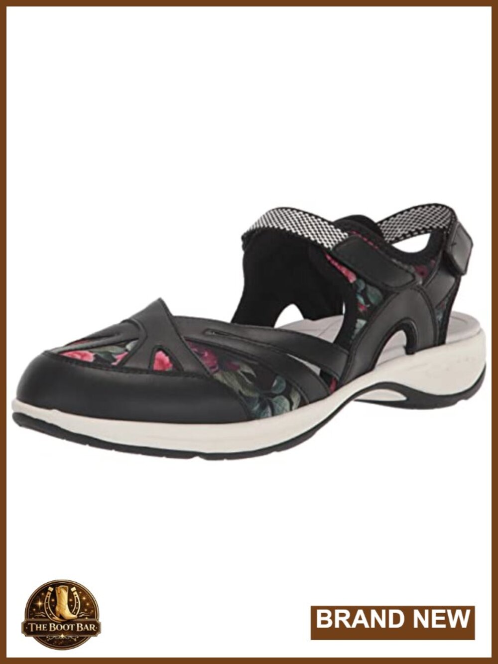 Easy Spirit Esplash Women's Athletic Sandals Leather Mesh Hook & Loop
